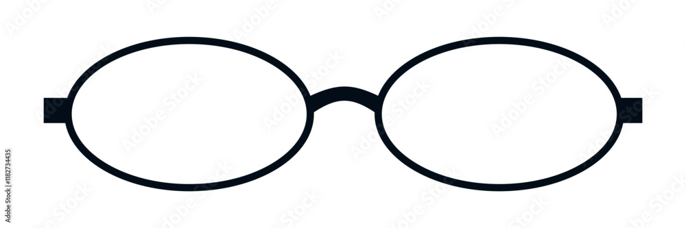 Sunglasses frame vector. Sunglasses icon black Sunglasses frame vector. Sunglasses icon black