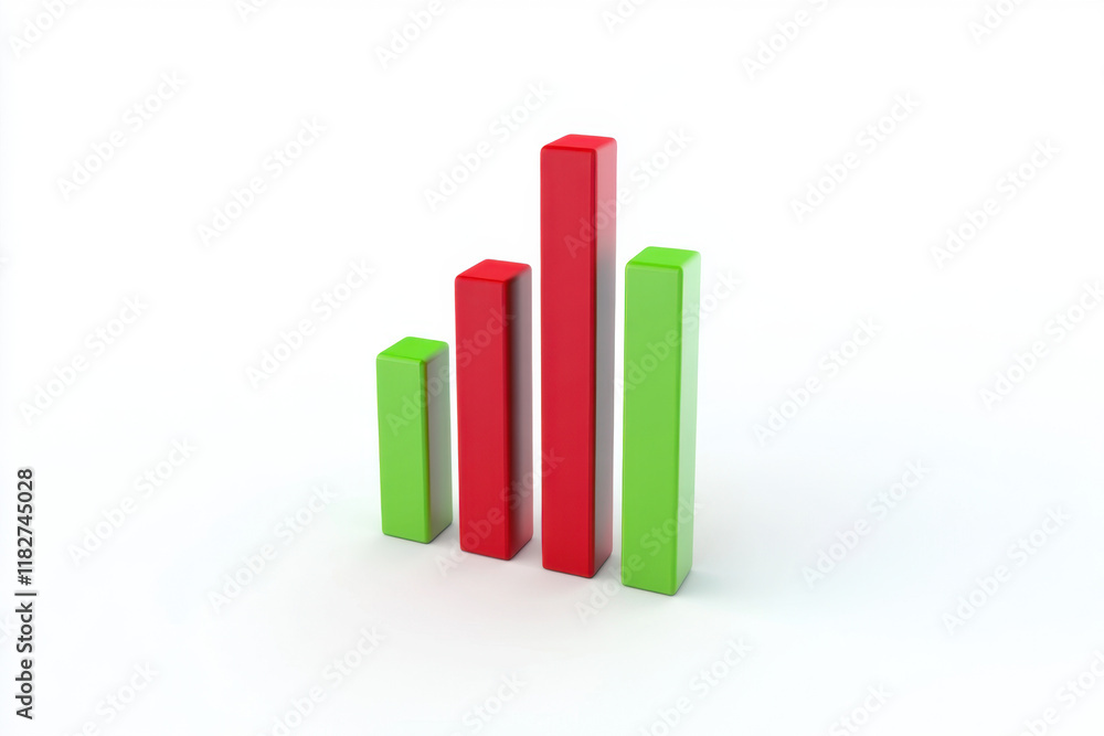 Japanese candles on a white background. exchange candles, financial chart, stock market
Japanese candles on a white background. exchange candles, financial chart, stock market
