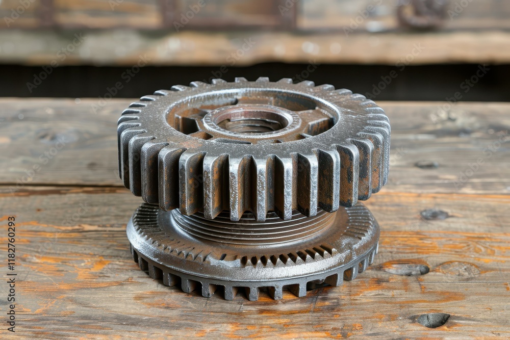A sleek and modern abstract design of a single gear on a clean backdrop, perfect for eyecatching ads and promotions. A sleek and modern abstract design of a single gear on a clean backdrop, perfect for eyecatching ads and promotions.