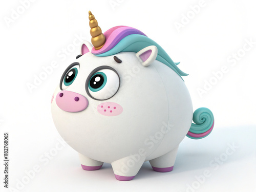 piggy bank and coin. pig, piggy, bank, pink, animal, money, cartoon, coin, savings, vector, illustration, farm, finance, business, cute, currency, toy, banking, save, symbol, icon, pork, mammal, wealt photo