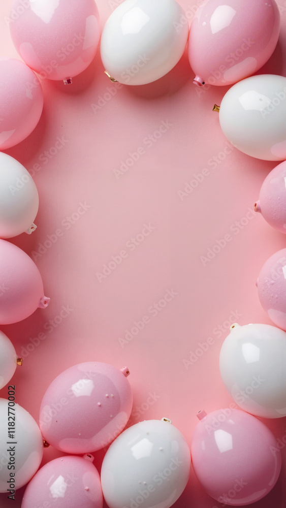 custom made wallpaper toronto digitalFestive Balloon Arrangement on Pink Background: Perfect for Celebrations, Invitations, and Marketing Materials