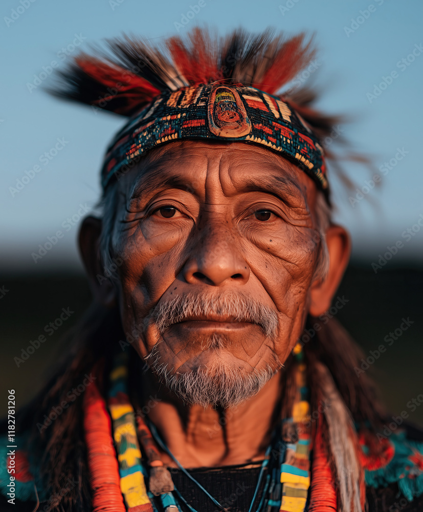 Obraz premium Micronesian male portrait