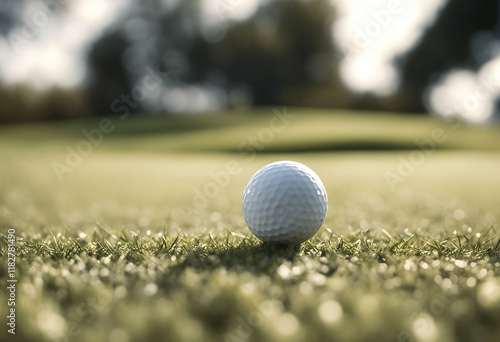 ball simple olated sport white sphere game object golfing round leisure equipment circle club macro photo