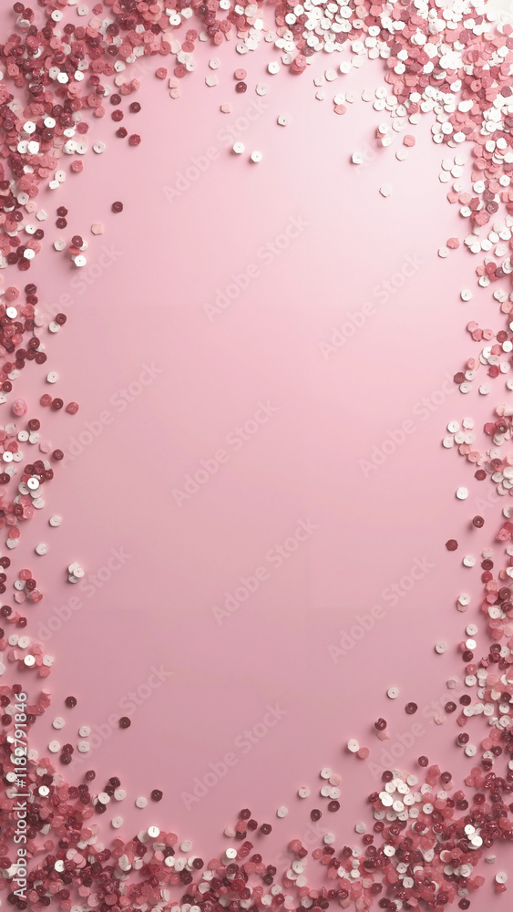 Sparkling Pink Sequin Background: Festive Backdrop for Celebrations, Events, and Marketing Materials Sparkling Pink Sequin Background: Festive Backdrop for Celebrations, Events, and Marketing Materials
