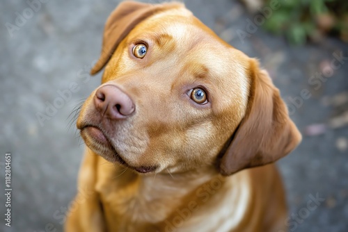 Wallpaper Mural A lovely Labrador retriever gazing curiously at the camera. Torontodigital.ca