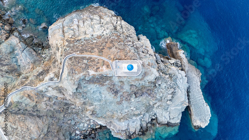 SIfnos Castle - Seven Martyrs church