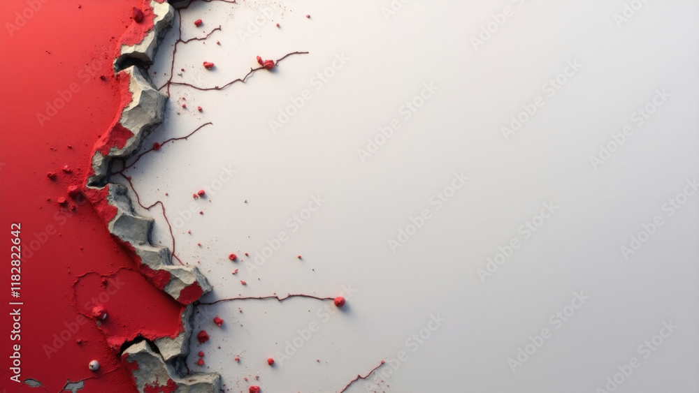Abstract crack texture background. Generative ai. Abstract crack texture background. Generative ai.