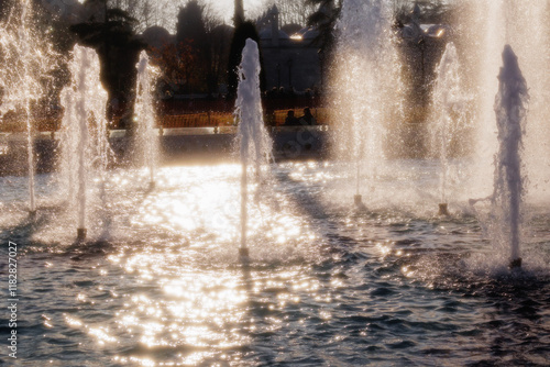 fountain in the center of istanbul