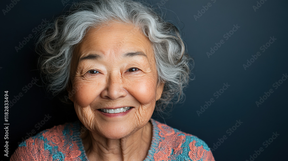 Dental Implant Treatment A high-fidelity 3D rendering of an elderly patient smiling, showcasing medical care and emotional well-being in a digital format. Dental Implant Treatment A high-fidelity 3D rendering of an elderly patient smiling, showcasing medical care and emotional well-being in a digital format.
