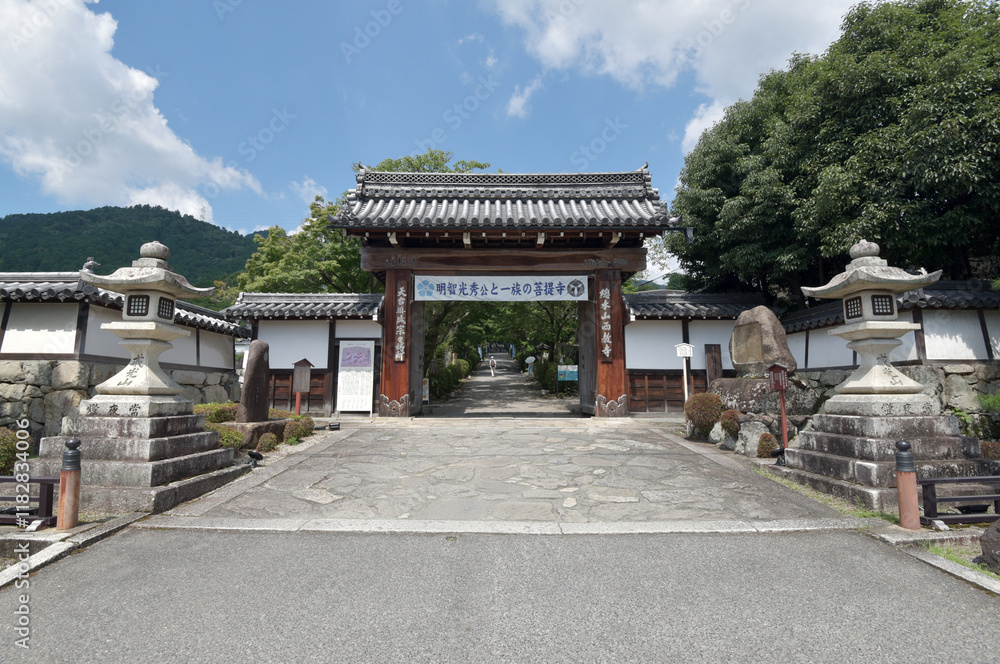 西教寺 総門 滋賀県大津市坂本 西教寺 総門 滋賀県大津市坂本