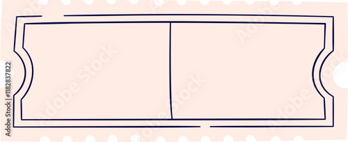 Paper Coupon Frame Pattern