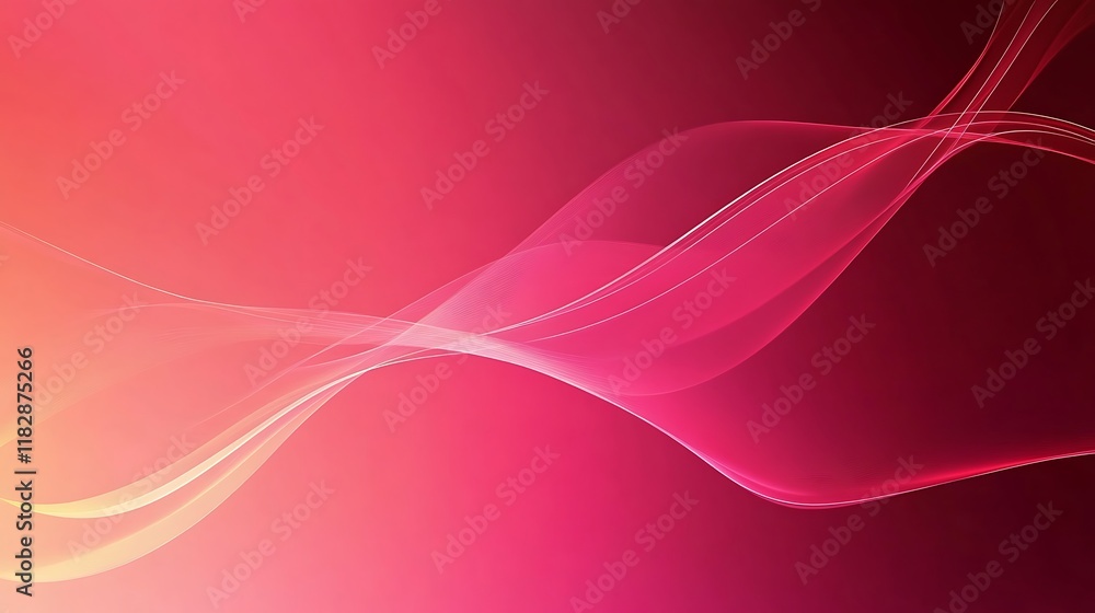 Abstract Pink and White Wave Design Background Abstract Pink and White Wave Design Background