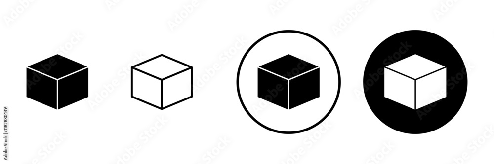 Box icon vector. box sign and symbol, parcel, package Box icon vector. box sign and symbol, parcel, package