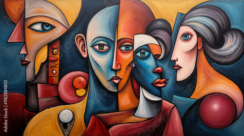 portrait abstraction