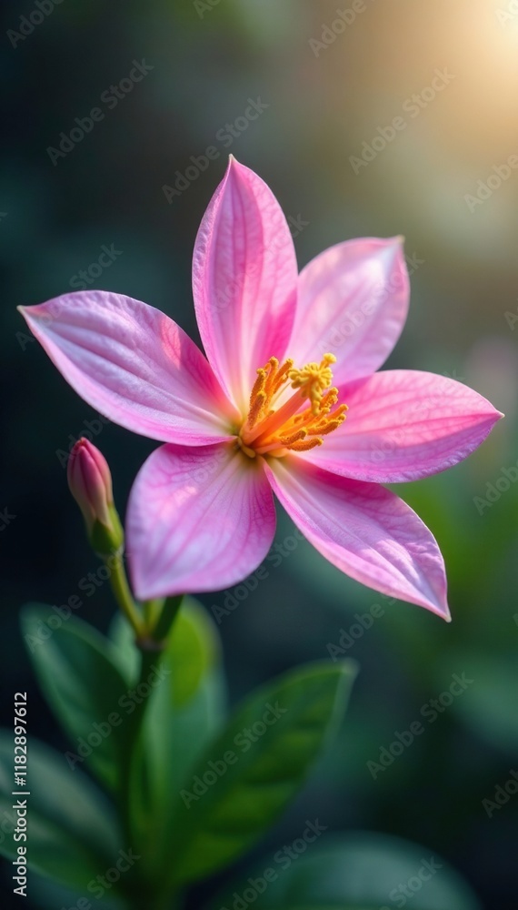 The vanila flower's fragrance wafts through the air as it sways, scent, gentle The vanila flower's fragrance wafts through the air as it sways, scent, gentle