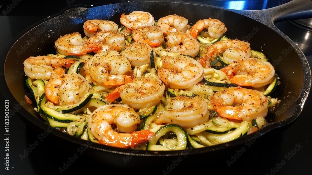 Shrimp Scampi with Zucchini Noodles: A Delicious and Healthy Meal Shrimp Scampi with Zucchini Noodles: A Delicious and Healthy Meal