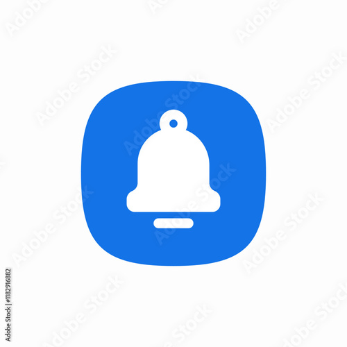 notification bell alert icon sign vector