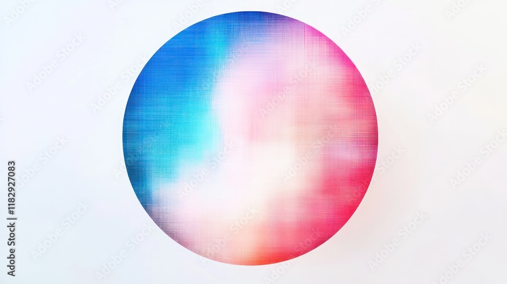 Abstract colorful circle on white background. Abstract colorful circle on white background.