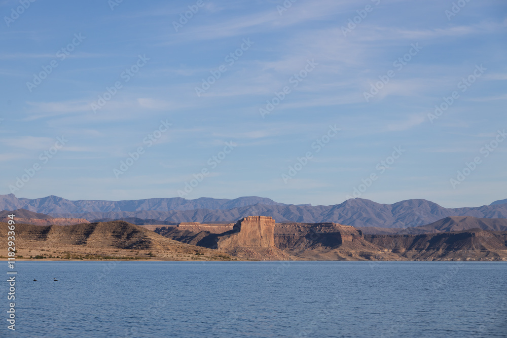 Rock formations along Lake Mead, National Recreation Area Rock formations along Lake Mead, National Recreation Area