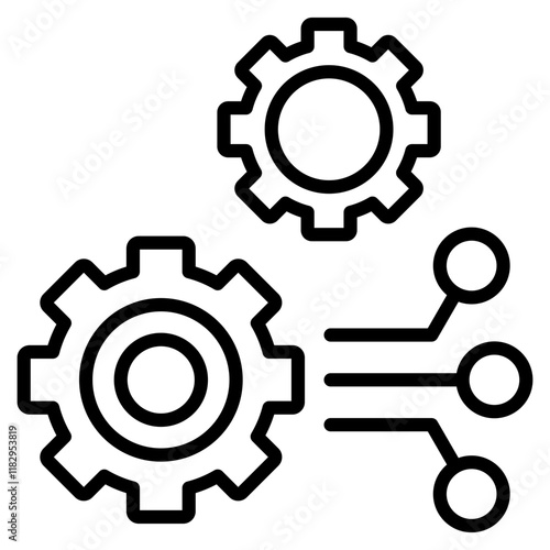 engineering single icon