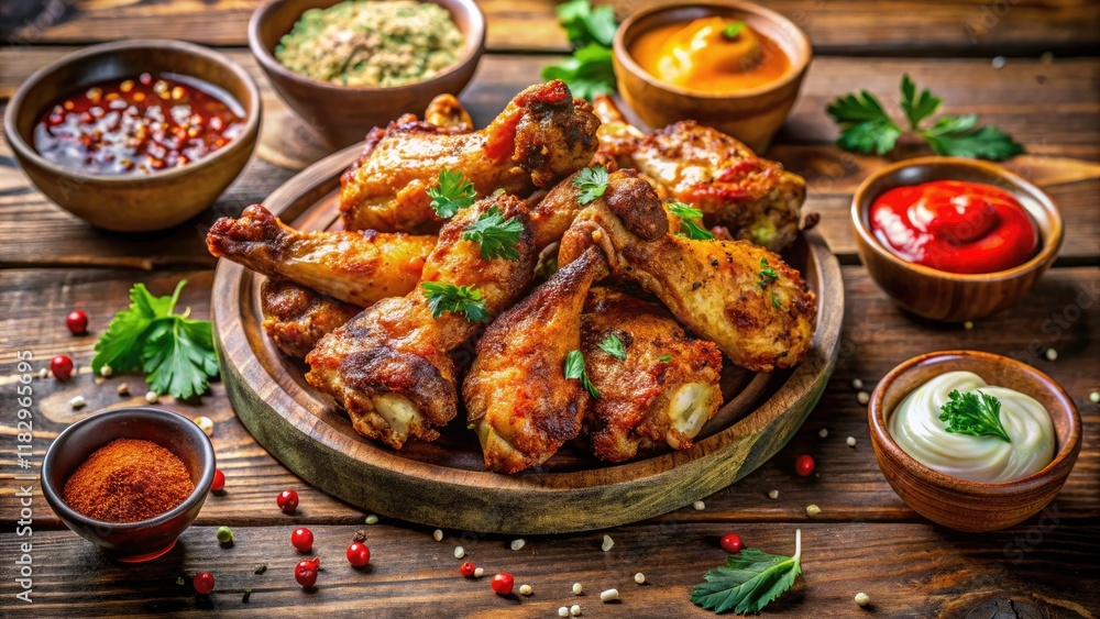 Delicious Air Fryer Chicken Wings Seasoned to Perfection - Crispy, Savory, and Flavorful Bites Ready for Game Day or Any Occasion Delicious Air Fryer Chicken Wings Seasoned to Perfection - Crispy, Savory, and Flavorful Bites Ready for Game Day or Any Occasion