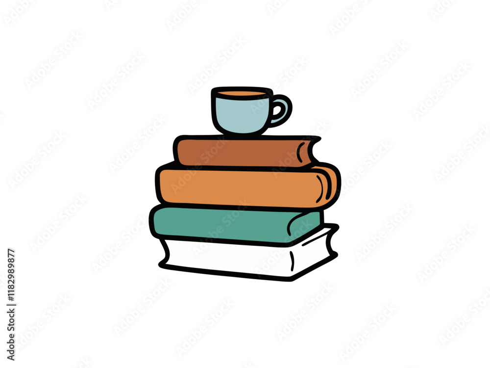 Cozy Reading Nook Books, Coffee, Tea, Relaxation Cozy Reading Nook Books, Coffee, Tea, Relaxation