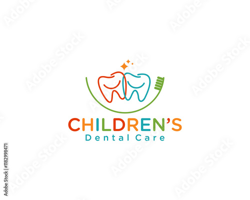 Children's dental logo