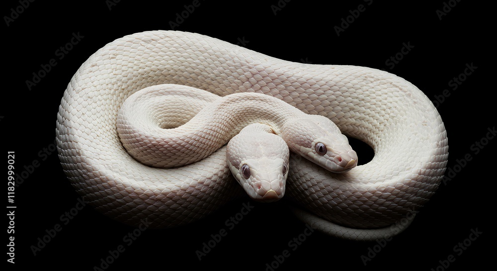 Fototapeta premium 頭を二つ持つ蛇|Two-headed snake