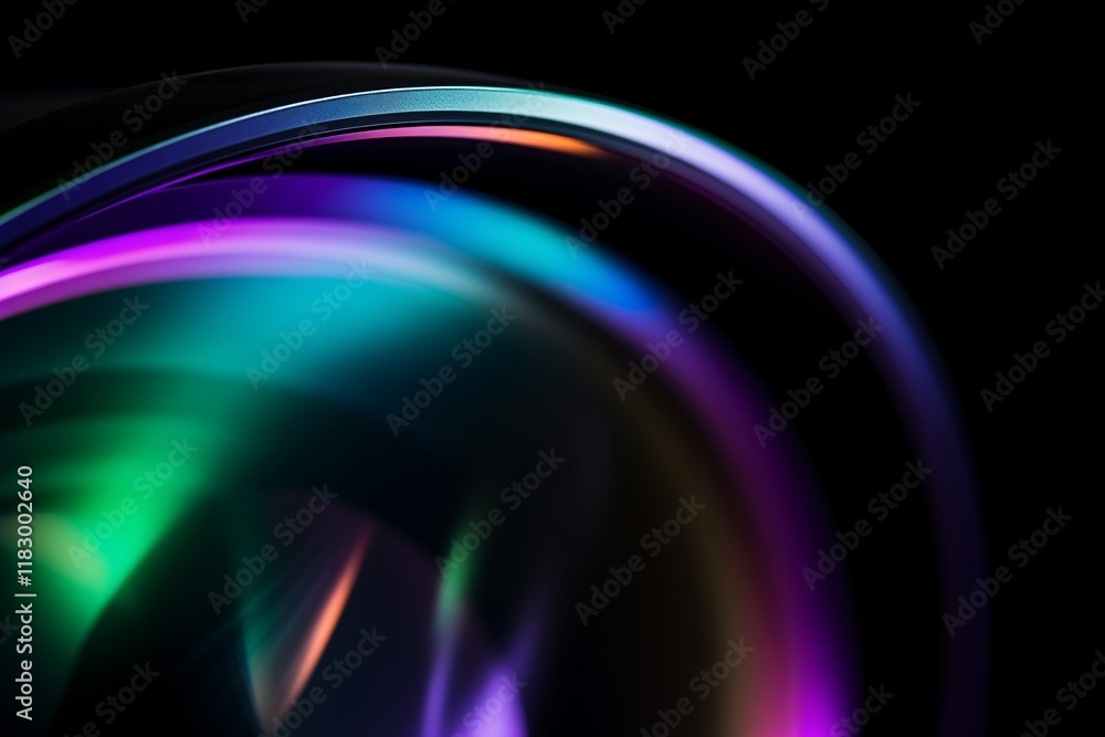 Abstract background composed of curves and gradient colors, modern, technological background Abstract background composed of curves and gradient colors, modern, technological background