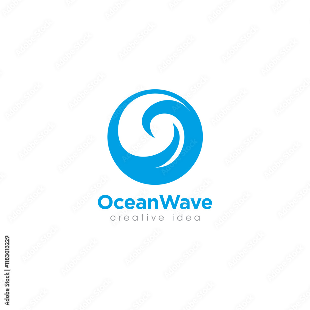 Creative Wave Concept Logo Design Template
Creative Wave Concept Logo Design Template