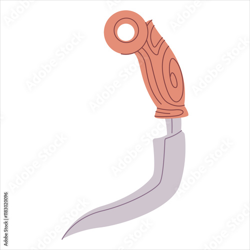 Indonesia Karambit weapon Minangkabau Sumatra heritage Kerambit Karambiak knife Indonesian traditional culture self-defense blade wooden handle design