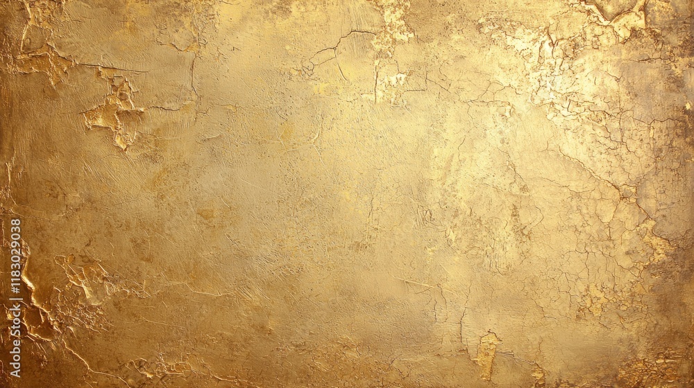 Obraz premium Textured golden surface with intricate patterns