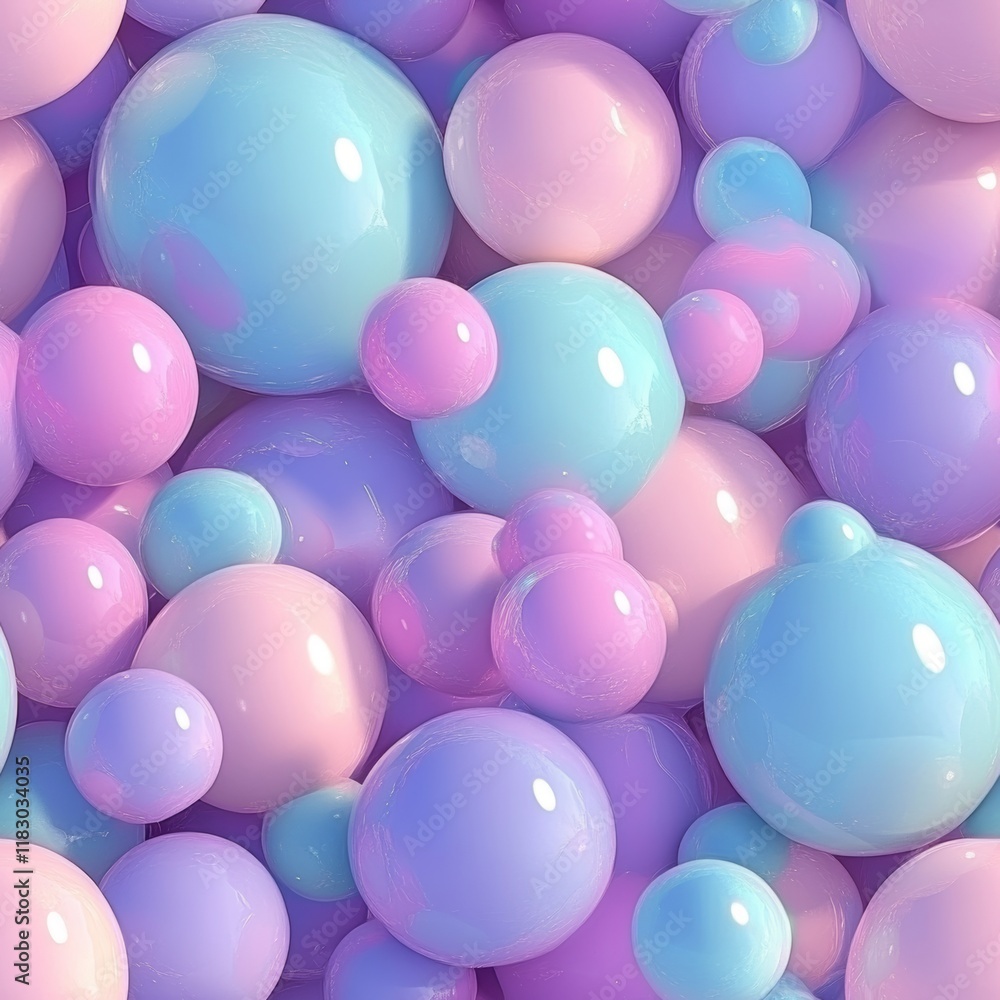 Colorful and Glossy Spheres in Shades of Pink and Blue Representing Playfulness and Creativity for Abstract Backgrounds and Designs Colorful and Glossy Spheres in Shades of Pink and Blue Representing Playfulness and Creativity for Abstract Backgrounds and Designs