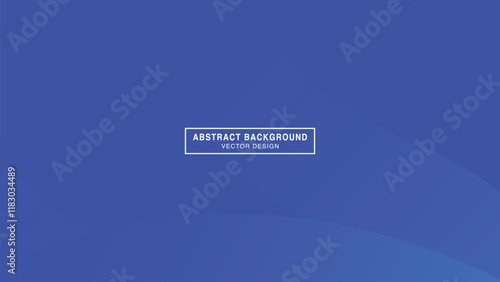 Abstract Blue Background with Flowing Lines