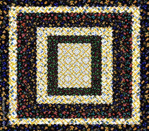 Digital And Textile Design Pattern