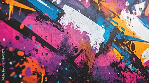 Vibrant Abstract Art: A Symphony of Colors and Textures