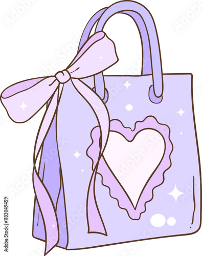 Wallpaper Mural Whimsical Hand-Drawn Birthday Present .Party Decoration. Vector Illustration Torontodigital.ca