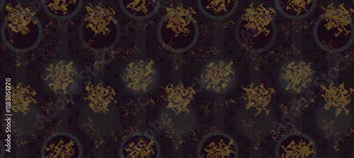 Digital And Textile Design Pattern