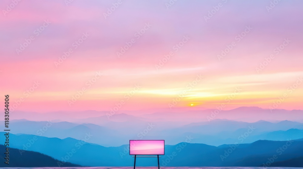 Enchanting twilight color palette cascading over rolling hills, soft hues blending, distant viewpoint capturing expanse Enchanting twilight color palette cascading over rolling hills, soft hues blending, distant viewpoint capturing expanse