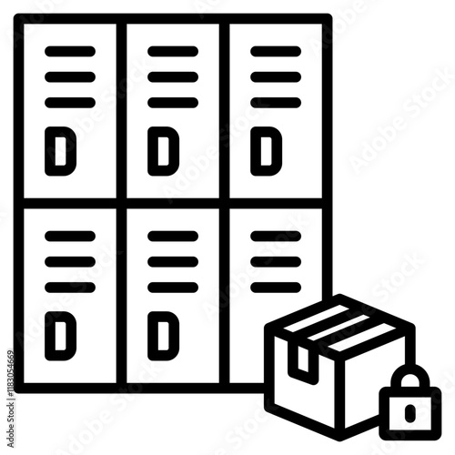 Secure Package Locker icon