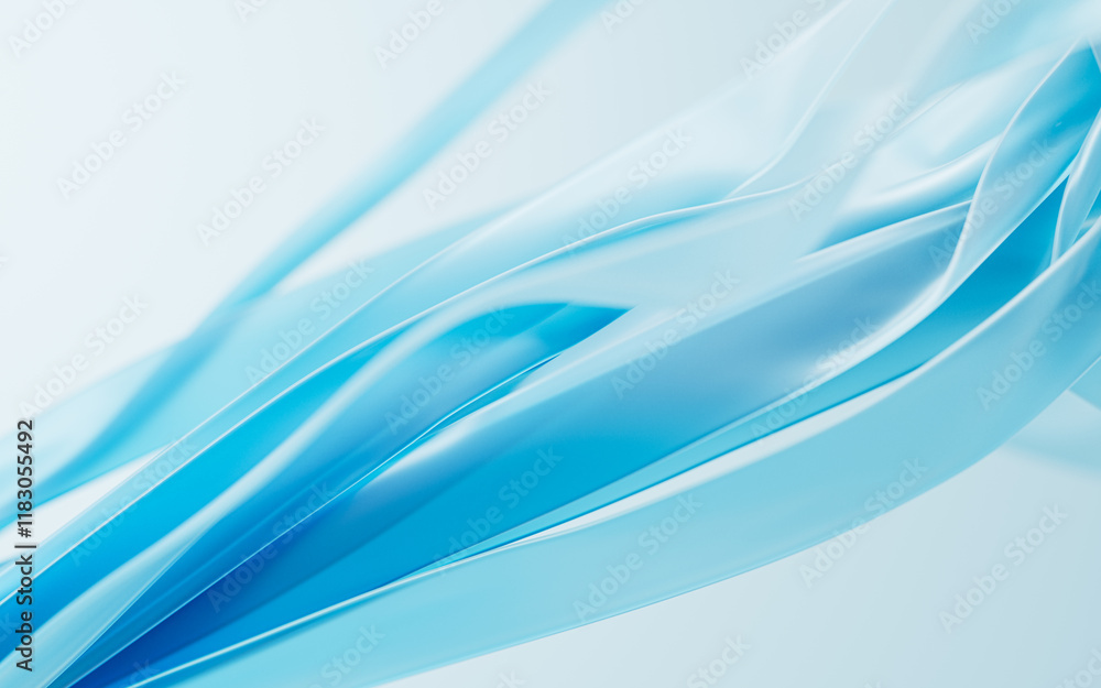 Transparent flowing fabric ribbons background, 3d rendering. Transparent flowing fabric ribbons background, 3d rendering.
