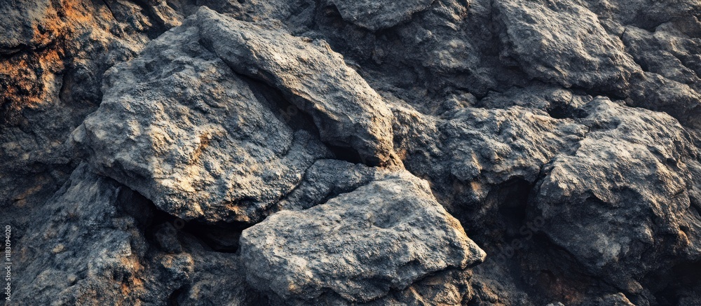 Rough, grey, textured rock surface. Rough, grey, textured rock surface.