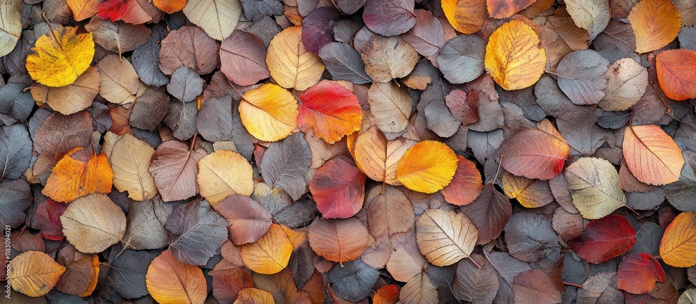 Autumn leaves background; colorful fallen foliage texture. Autumn leaves background; colorful fallen foliage texture.
