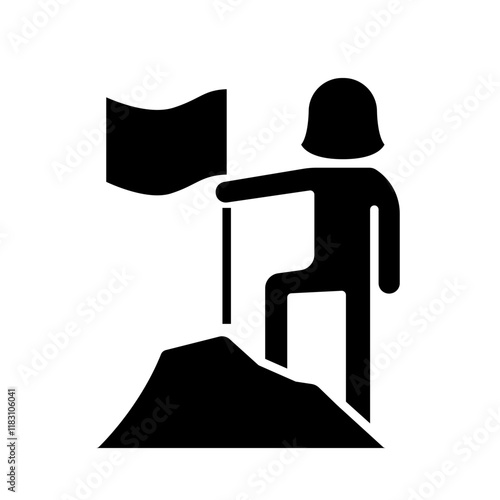 Woman power icon