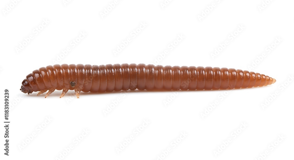Brown Millipede Close Up Macro Photography of Insect