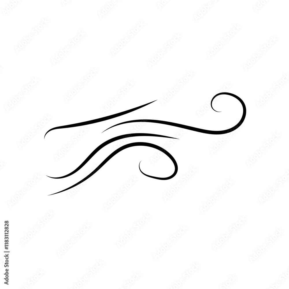 Doodle wind line sketch. Hand drawn doodle wind motion, air blow, swirl elements. Sketch drawn air blow motion, freshness, smoke flow art. Wind and air flow icons gusts. vector illustration Doodle wind line sketch. Hand drawn doodle wind motion, air blow, swirl elements. Sketch drawn air blow motion, freshness, smoke flow art. Wind and air flow icons gusts. vector illustration