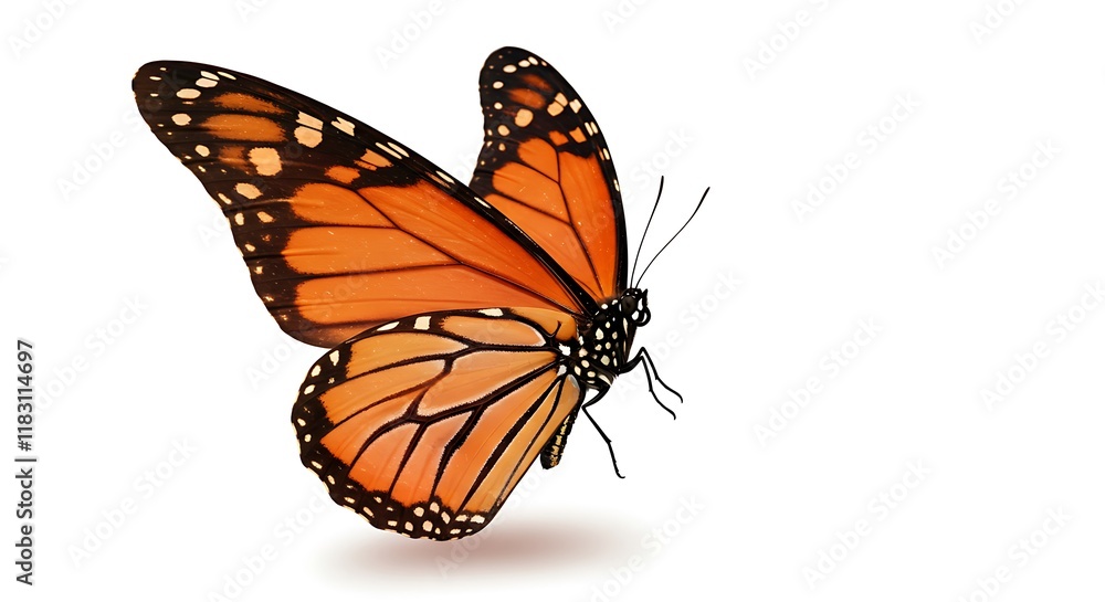 Fototapeta premium Monarch Butterfly Wings Insect Nature Wildlife Spring