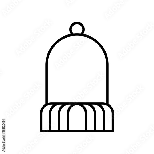 hat line icon