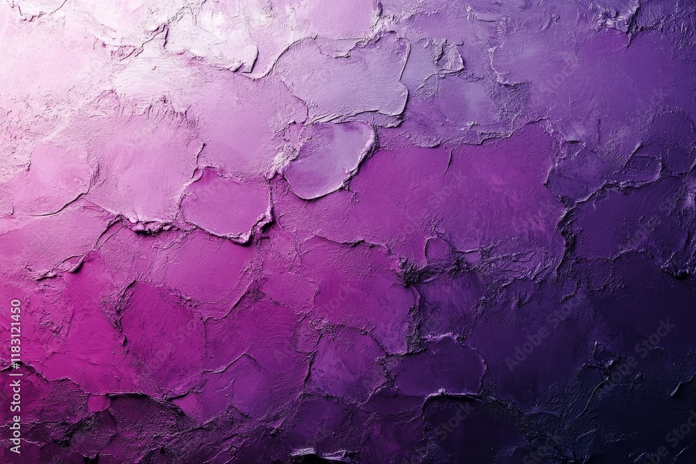 Obraz premium Grainy purple magenta gradient background, dim contrasts texture, album cover, seamless color flow, Generative AI