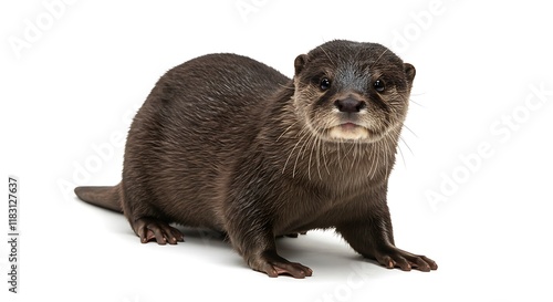 Adorable Otter Portrait Wildlife Mammal Animal Fur Cute Pet Nature Aquatic Wild Creature River